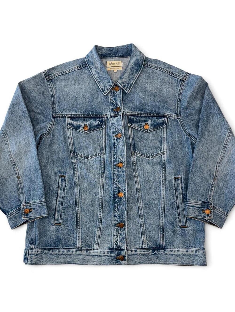 Madewell Oversized Denim Trucker Jacket